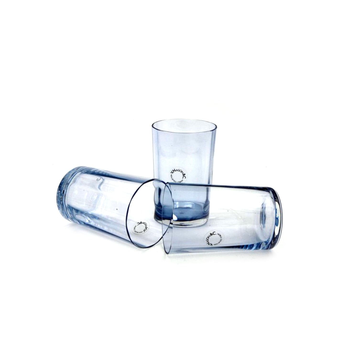 Murano_glass_set_of 6 blue_world_collection