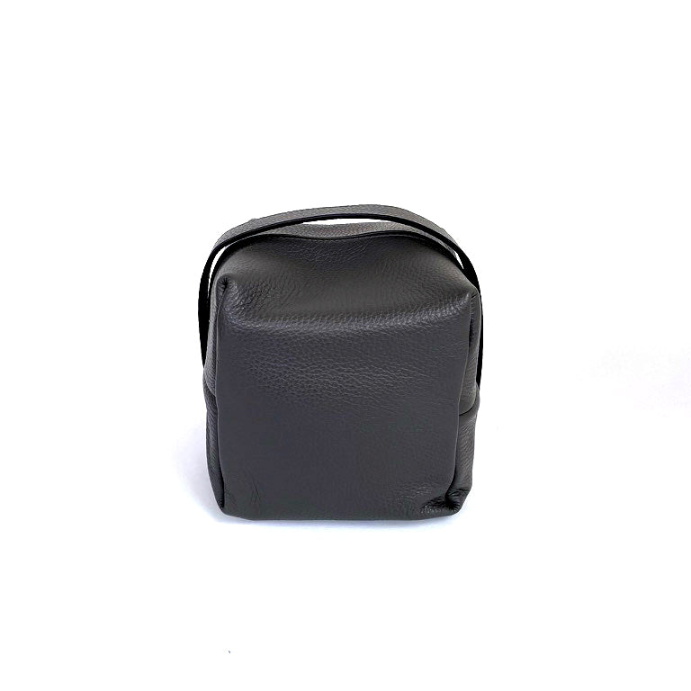 Pinetti_leather_doorstop_dark_grey