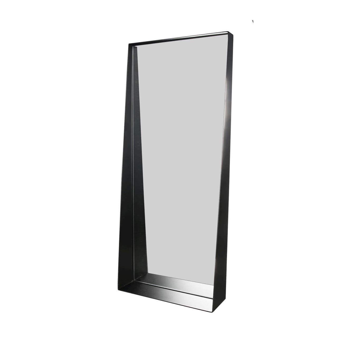 Scapa_Home_Mirror_Ledge_Black steel 30 x 70 cm