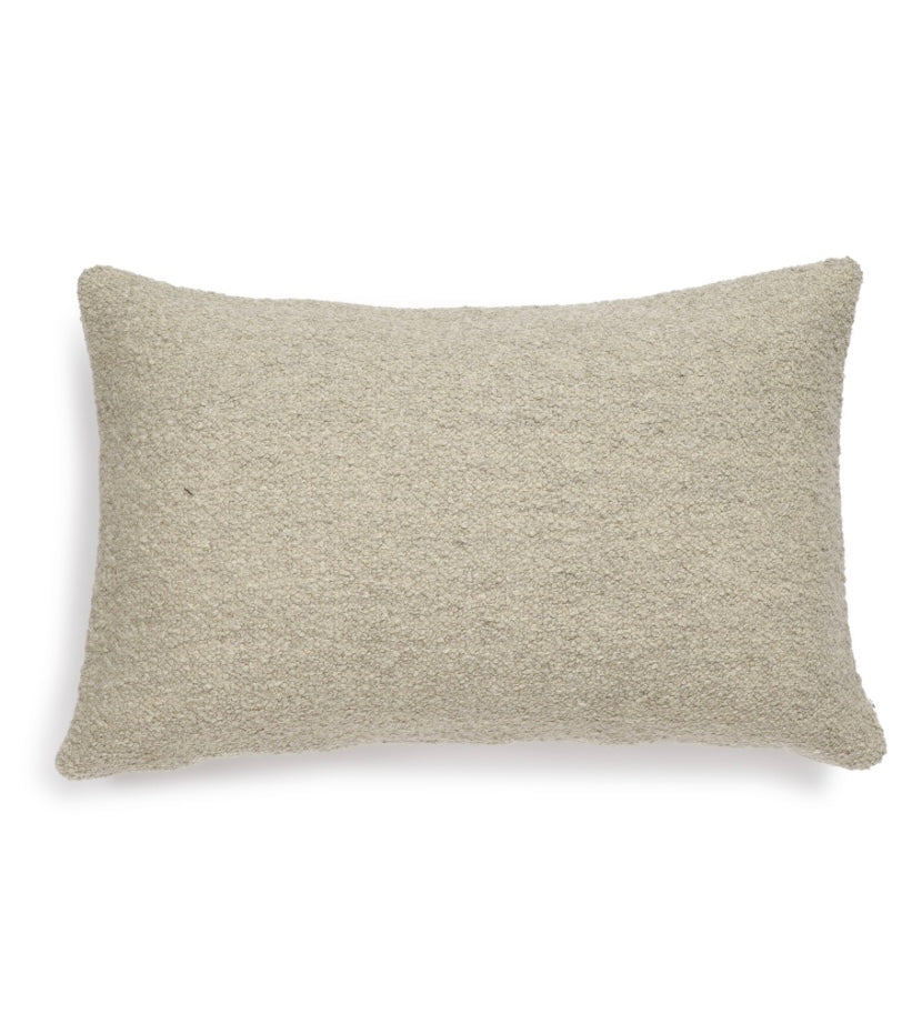 Scapa Home bouclÃ© decorative cushion 'Lewis' in sand colour