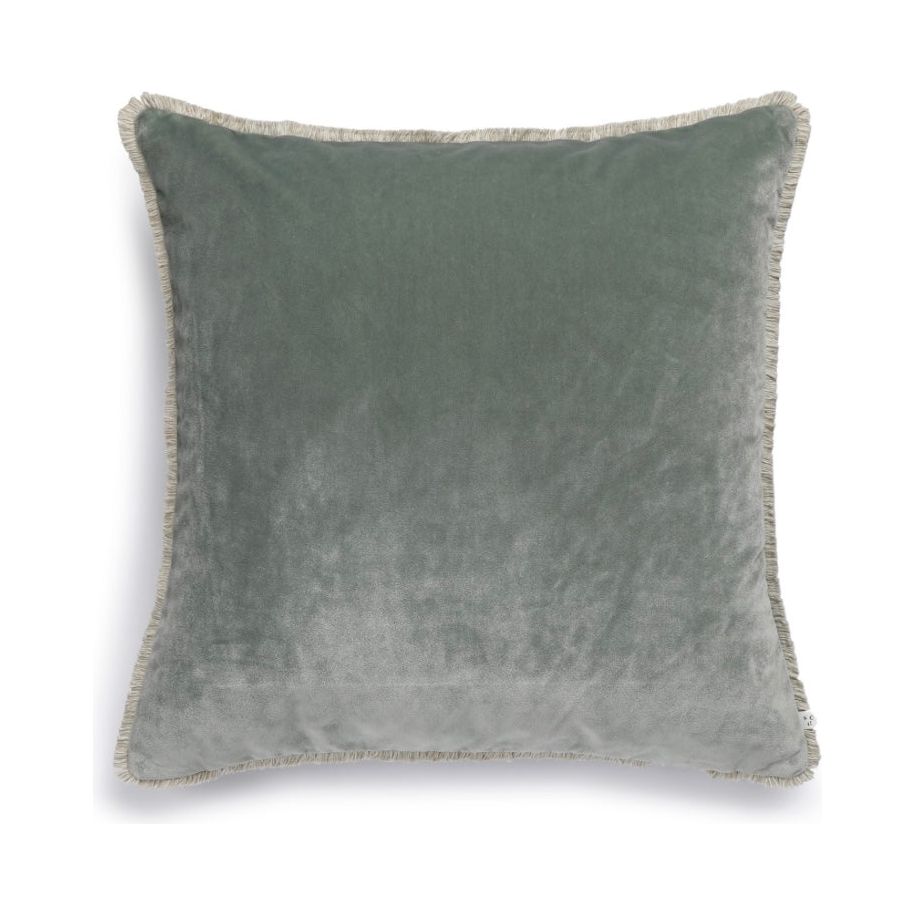 Scapa Home vierkant sierkussen â€˜Luton' in ijsblauw