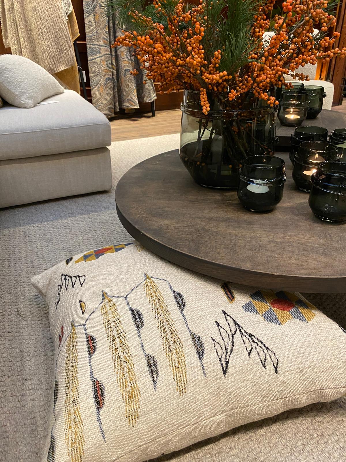 Scapa Home living room setting with Goghen cushion