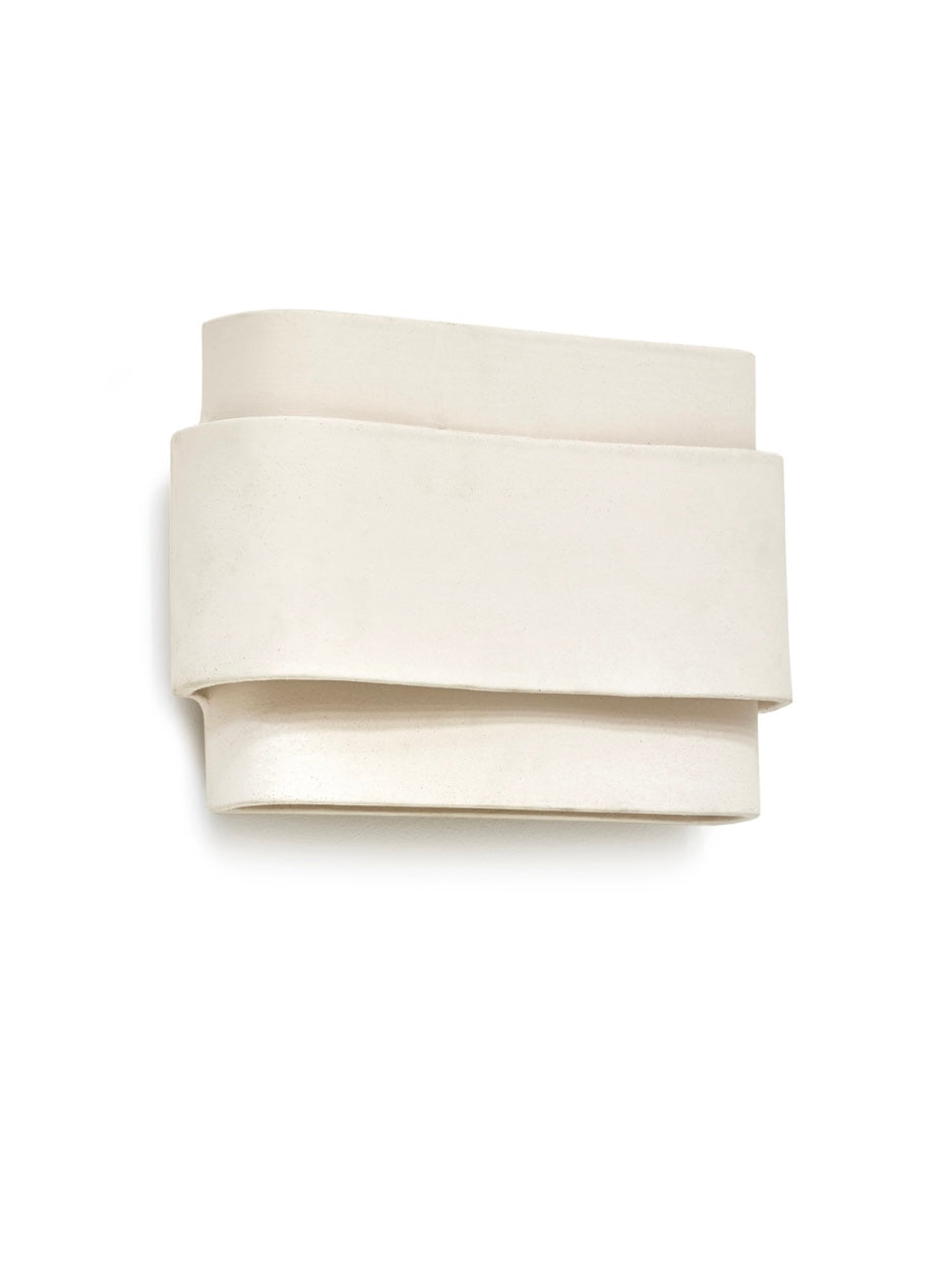 Serax by Anita Le Grelle keramische wandlamp 'Louis 02' in beige