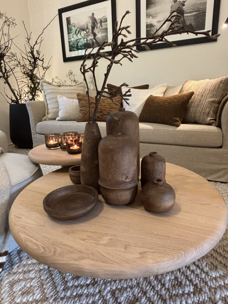 Scapa Home ronde salontafel 'Colon' in naturel eiken 90 x 33cm